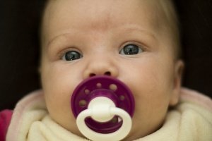 Baby With Pacifier