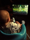 Educational Videos Baby Watching a Video