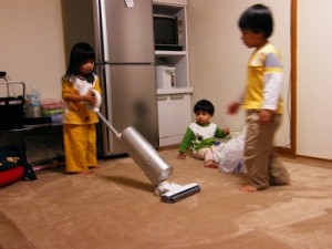 Kids Cleaning