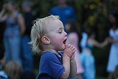 Cute Kid Praying