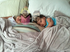 Sleeping Sisters Napping toddlers